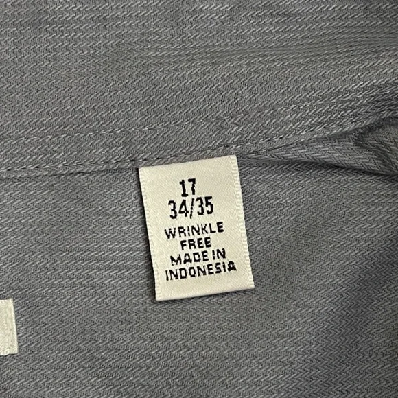 Van Heusen Men's Regular Fit Dress Shirt Wrinkle Free 17-34/35 - Picture 9 of 10